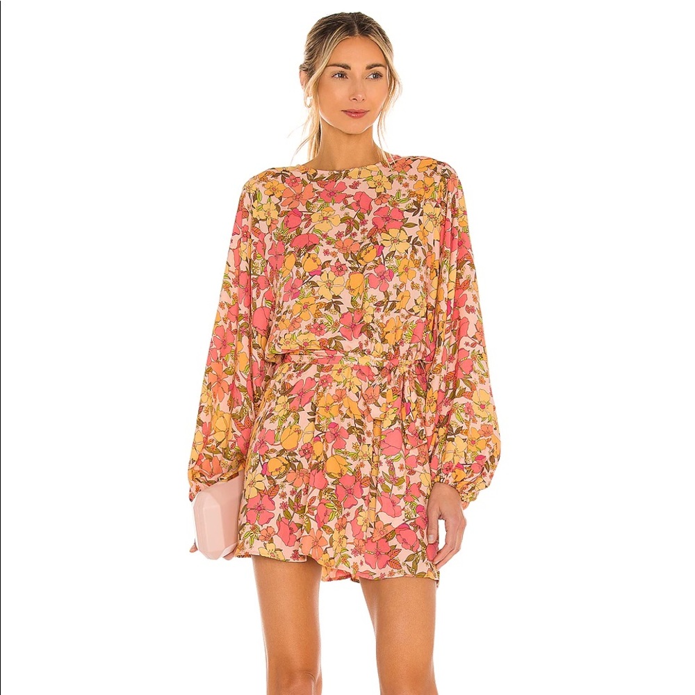 NWT Show Me Your Mumu Larissa Dress Pretty Poppy M